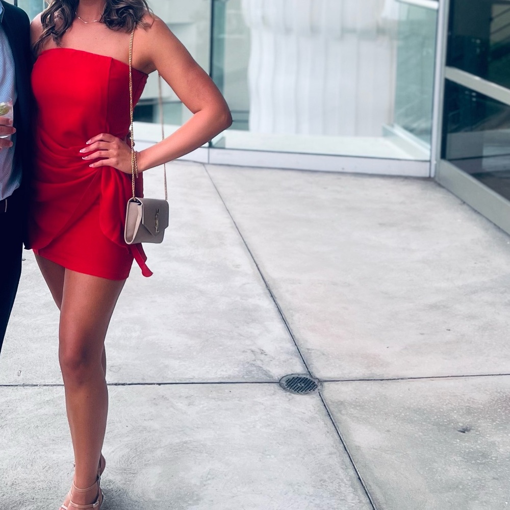 Strapless Mini Dress